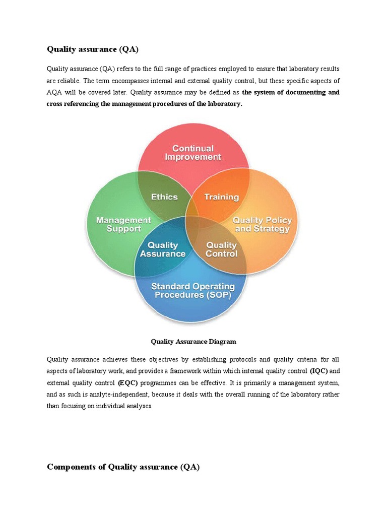Quality Assurance | PDF | Quality Assurance | Audit