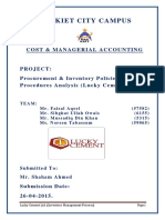 C M Accounting Project (Revised) Lucky Cement Ltd.