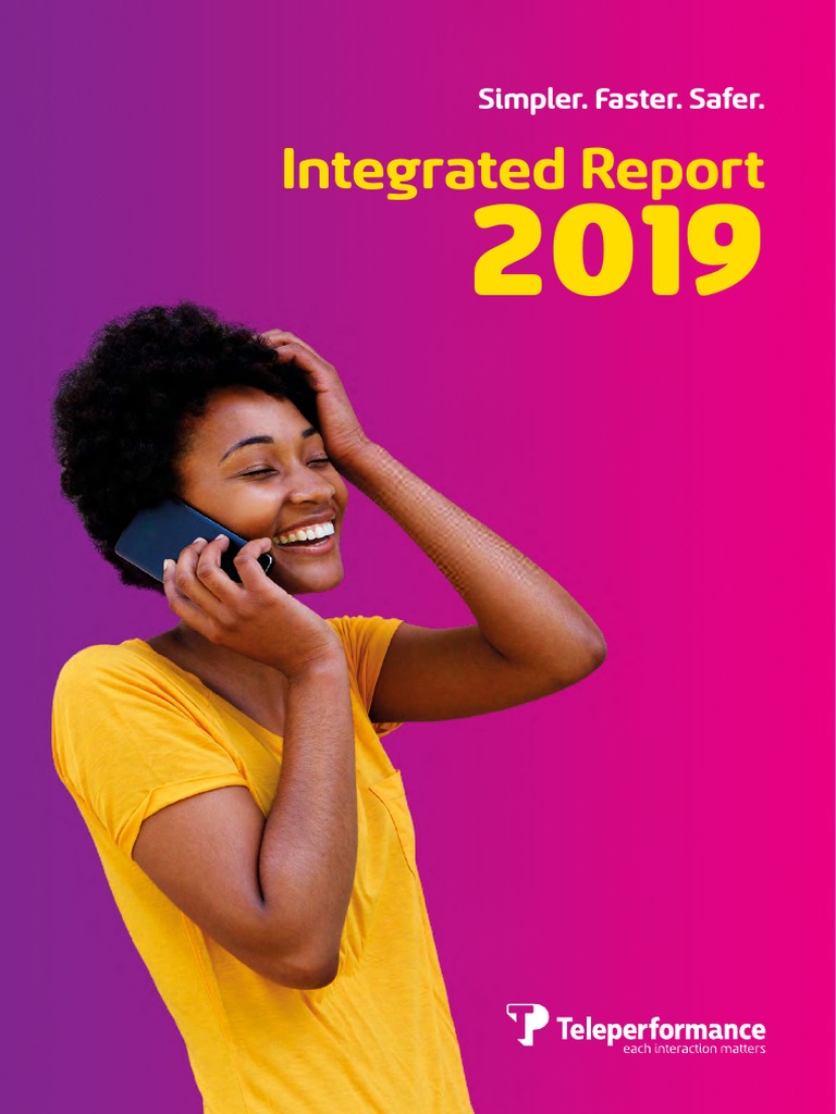 Teleperformance Integrated Report March 19 En Pdf Innovation Employment