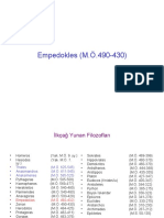 Felsefe 4 Empedokles M.O.490 430