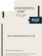 Tugas Remedial PAI Iman Kepada Kitab Allah XI DPIB 3