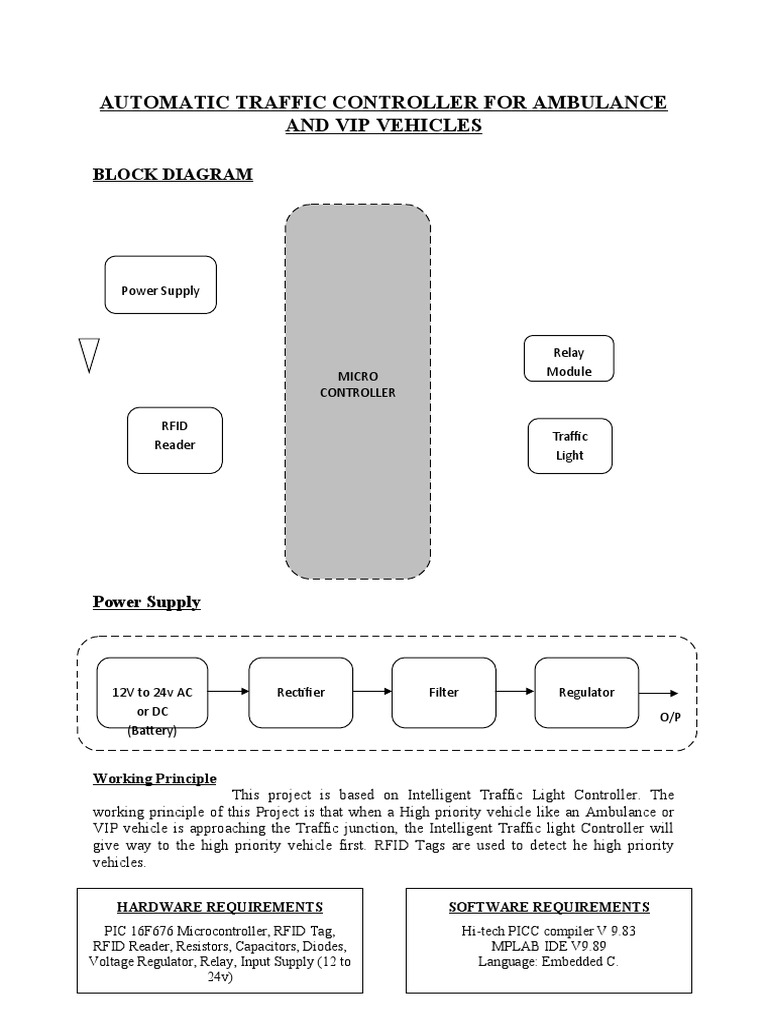Intelligent Traffic Control for Emergencies | PDF