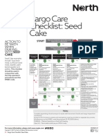 NORTH Cargo Care Checklist Seed Cake