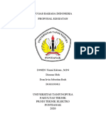 TUGAS BAHASA INDONESIA PROPOSAL KEGIATAN New