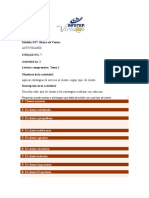 Actividad Tema 1, Unidad 7 Ventas