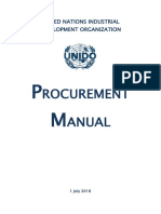 AI UNIDO Procurement Manual