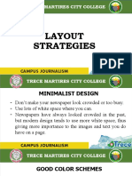 Layout Strategies: Trece Martires City College