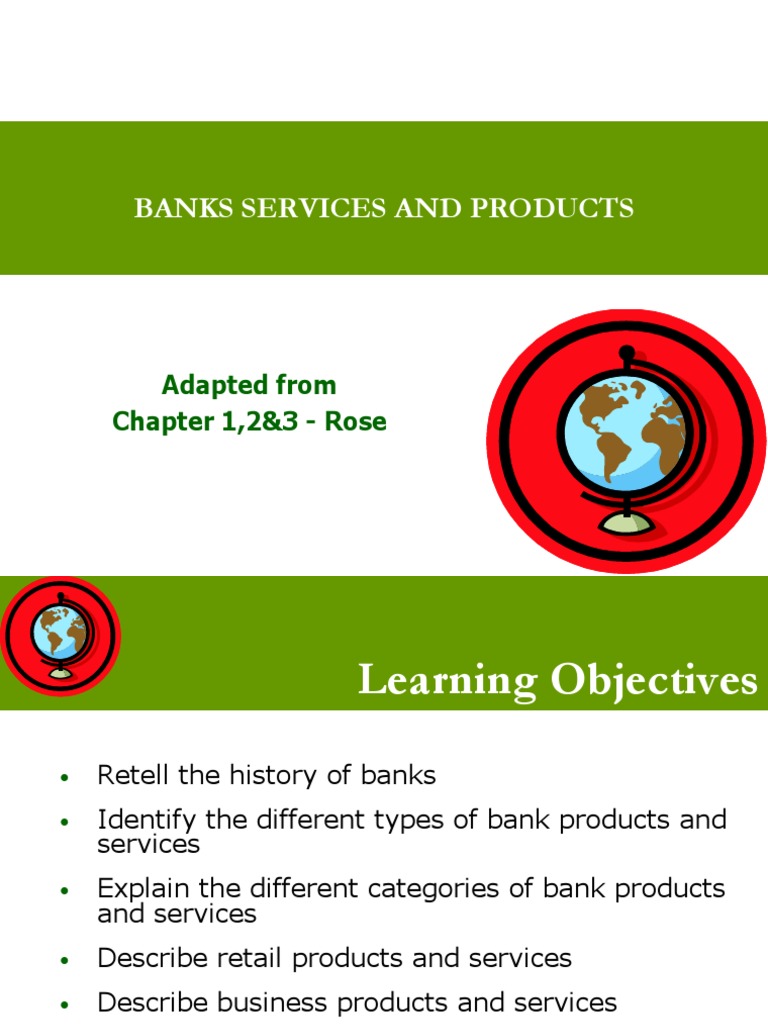 Overview of Bank Services and History | PDF | Transaction Account | Banks