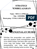 ppt strategi pembelajran (mella apriani)