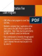 Step 3 Registration Fee Loan Program