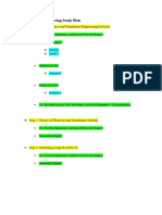 Geotechnical Engineering Study Plan Soil Mechanics Plasticity Modelling