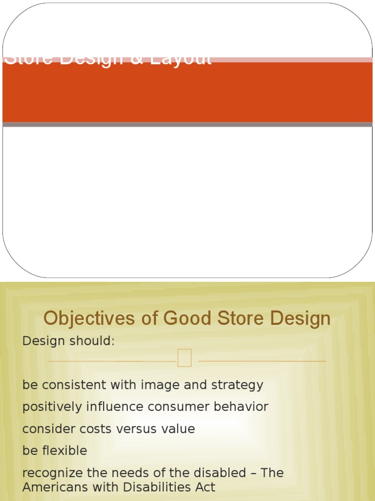 Store Design & Layout Guide | PDF | Retail | Marketing