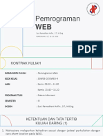 Materi Pemrograman WEB