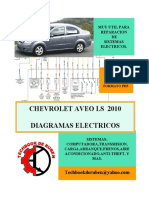 2010 Chevrolet Aveo LS Diagramas Electricos Libro