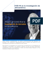 Impacto Del COVID en Lainvestigacion de Mercados en Latinoamerica