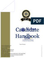 Candidate Handbook: The BCCTPC Is A Subsidiary of