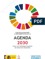 Plan de Accion para La Implementacion de La Agenda 2030