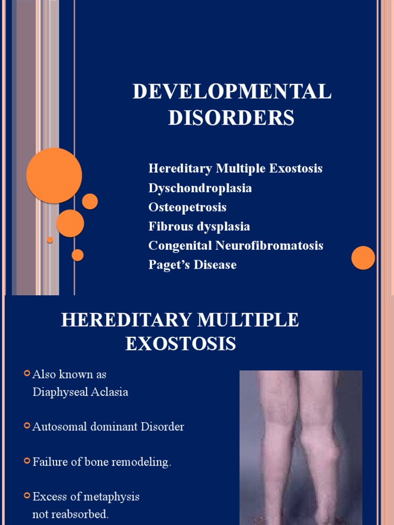 Congenital Bone Disorders Overview | PDF | Bone | Skeletal System