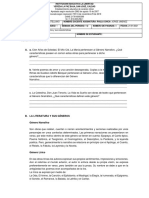 P1 - CAS - G11 - L1Identifica Los Principales Géneros Literarios y Sus Características