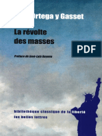 La Révolte Des Masses by José Ortega y Gasset, José-Luis Goyena, Louis Parrot