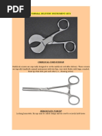 Normal Delivery Instrument Sets Overview | PDF | Uterus | Surgical Suture