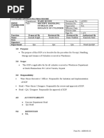 Standard Operating Procedure: Darsh Pharmachem Pvt. LTD