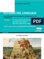 Estudio Del Lenguaje