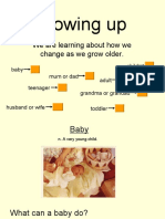 Growing Up: We Are Learning About How We Change As We Grow Older