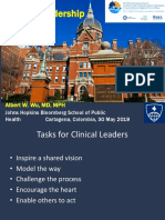 Clinical Leadership: Albert W. Wu, MD, MPH