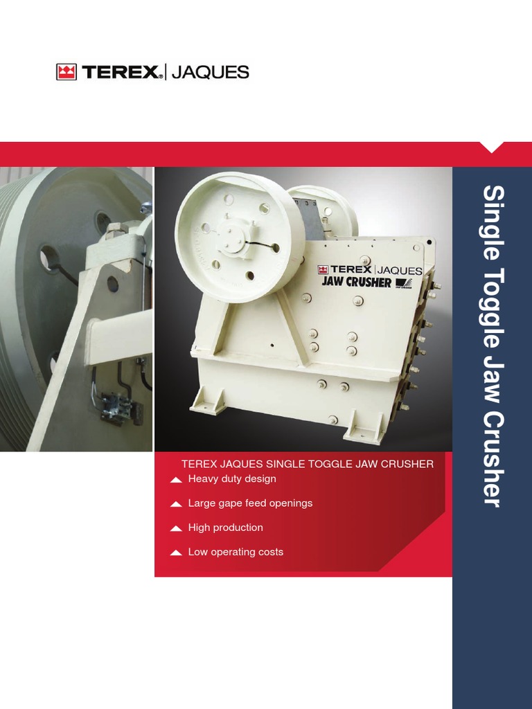 Terex Jaques Jaw Crusher ST-Series-JawBrochure | PDF