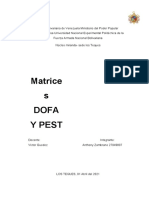 Matrices Dofa y Pest