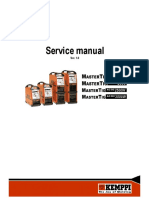 Mastertig service manual connections and components