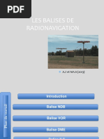 BALISES DE RADIONAVIGATION