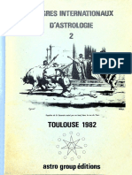 Congrès Internationaux d'Astrologie 2 - Toulouse 1982