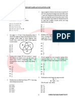 Soal Pengetahuan Kuantitatif 8 Int 2020