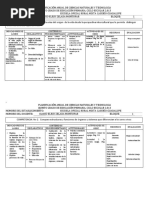 Planificacion Anual de Quinto Grado Primaria Reparado