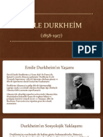 Emi̇le Durkhei̇m 1