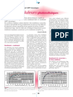 Rendement Onduleurs PV