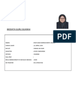 Biodata Guru Sejarah