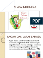 Ragam Bahasa Indonesia 2