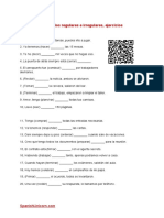 Participios Regulares e Irregulares Ejercicios