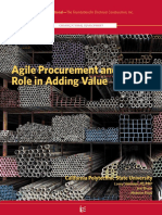 Agile Procurement and Its Role in Adding Value: California Polytechnic State University