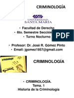 Criminología, Material de Estudio, 6to, Semestre a, Noche, Usm. 1 (1)