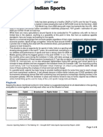 Business of Indian Sports: COVID-19 Outlook