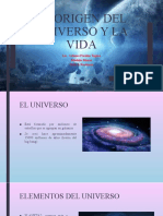 Origen Del Universo y La Vida