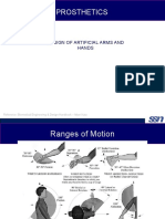 Unit - 2 - Prosthetics - Arms and Hand