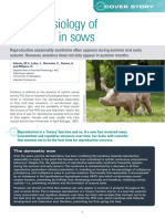 Pathophysiology of Anestrus in Sows