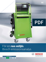 För en Ren Miljö: Bosch Emissionsanalys