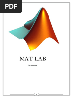 1 Matlab