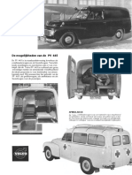 Volvo PV445 Polis Ambulans Post January 1957